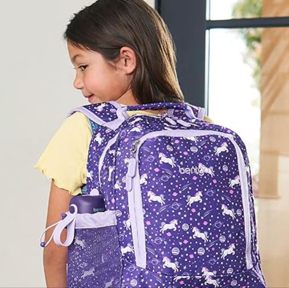 Bentgo Purple Insulated Kids Backpack - 16 Inch Durable Backpack. - Picture 1 of 15